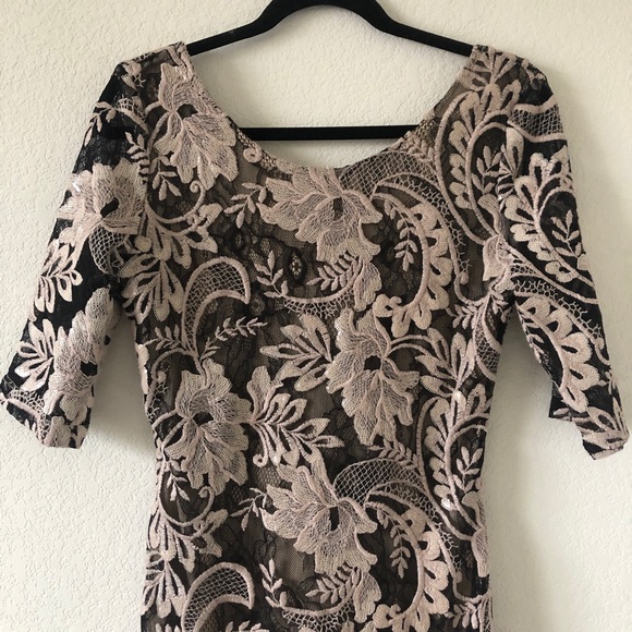 DAINTY HOOLIGAN LACE EMBROIDERY DRESS WITH SEQUINS - Picture 3 of 8